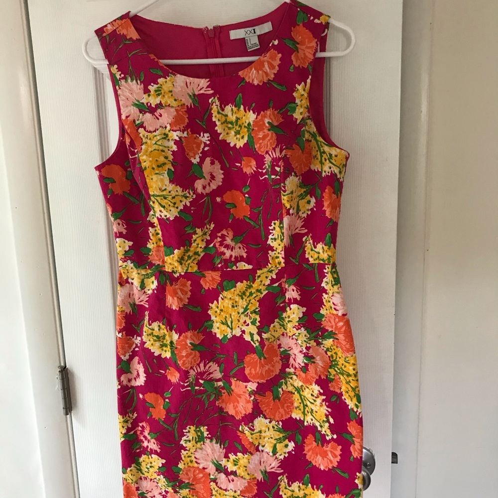 Forever 21 floral shift dress